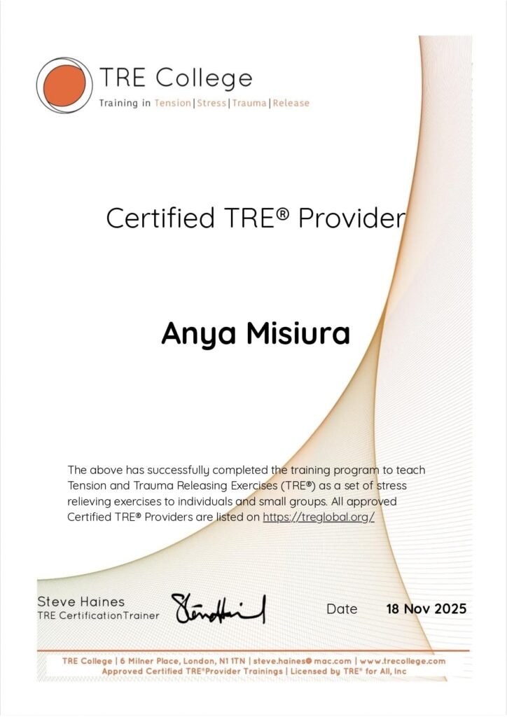 TRE™ College UK certification